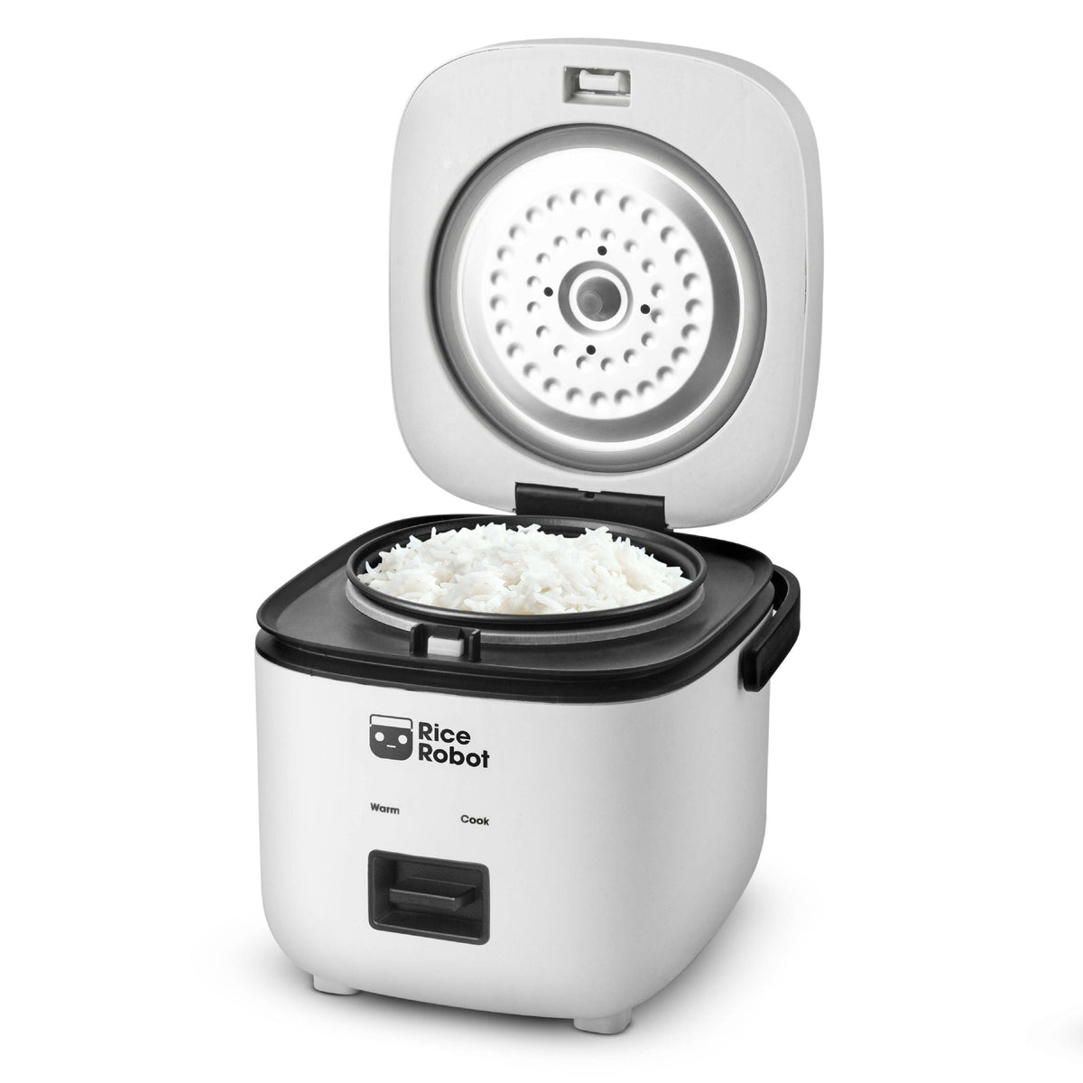 Ceramic Nonstick Rice Cooker, White, 1-qt H6R3 - product image 2