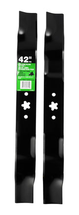 Mulching Lawn Tractor Replacement Two Blade Set, 42-in H2J1 - product image 1