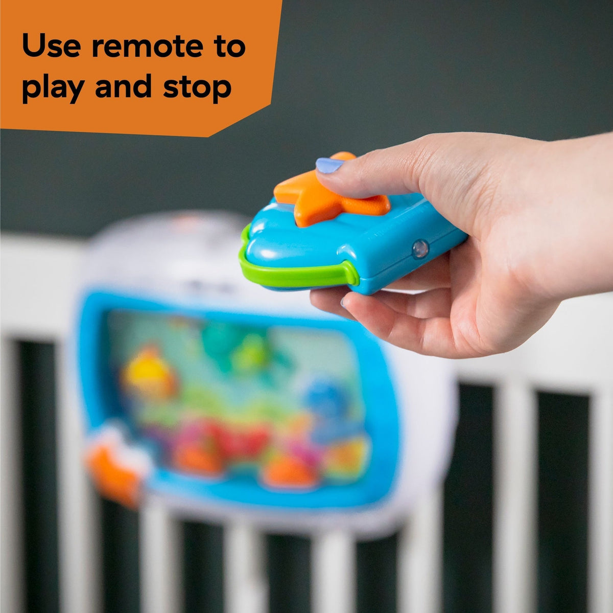 Baby Einstein Sea Dreams Soother Musical Crib Toy and Sound Machine W8L2 - product image 3