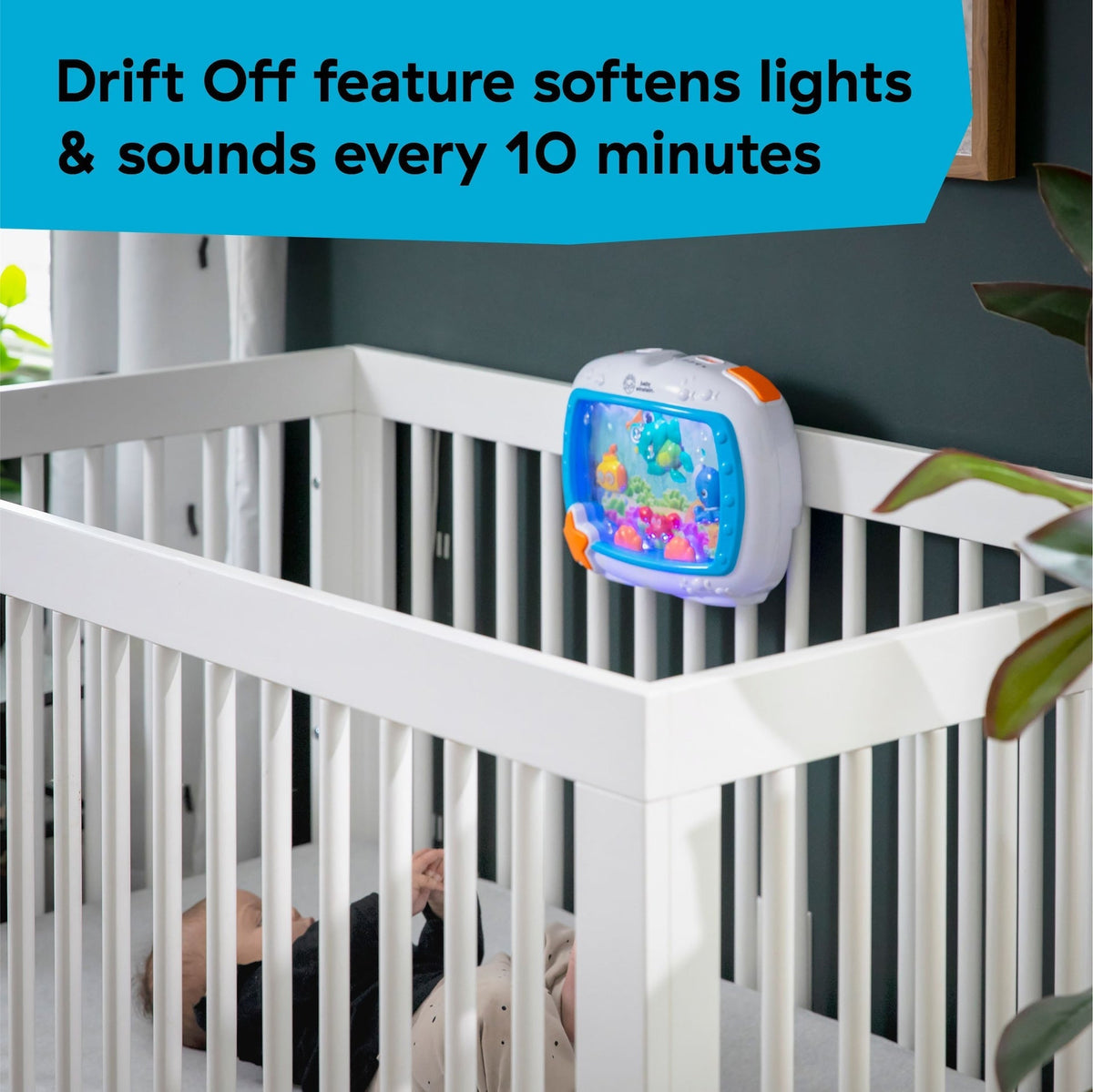 Baby Einstein Sea Dreams Soother Musical Crib Toy and Sound Machine W8L2 - product image 6