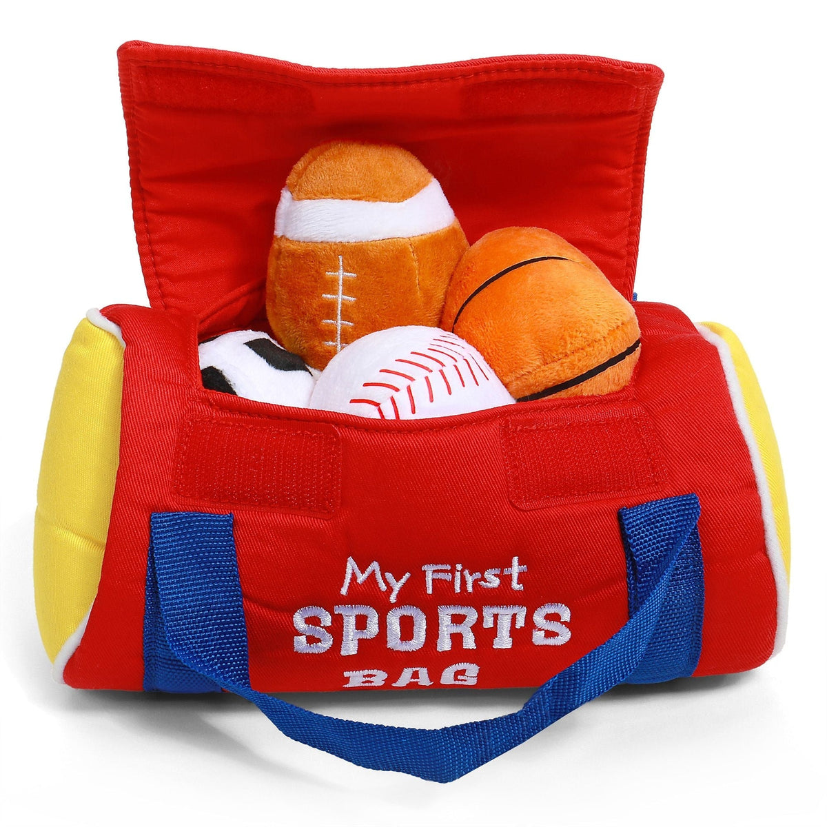 Baby GUND My First Sports Bag Stuffed Plush Playset, Baby Gift Toys, 8-in W0I1 - product image 1