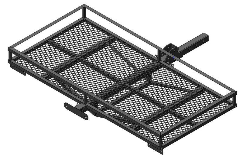 Black Bulldog Hitch Mount Cargo Carrier J5Q2