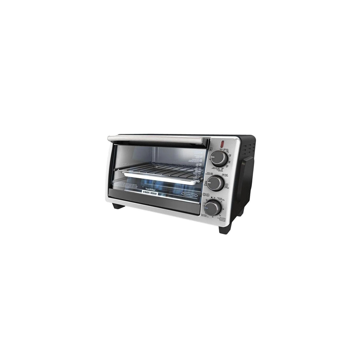 Toaster Oven with 4 Functions, Stainless Steel, 6-Slices S9F6 - product image 5