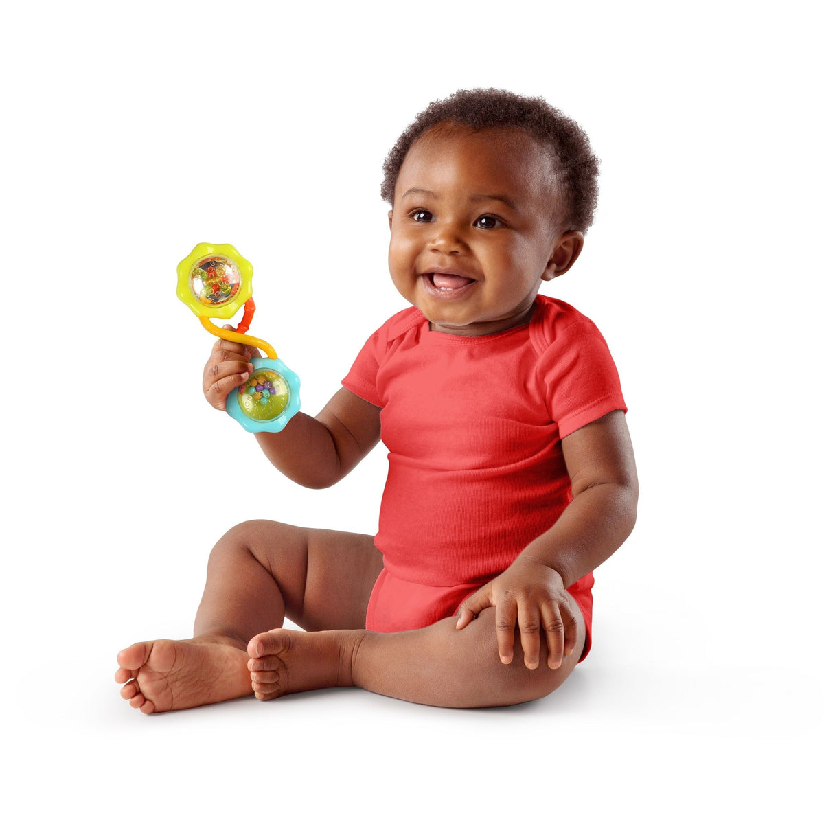 Starts Rattle and Shake Barbell Toy I2R2 - product image 3