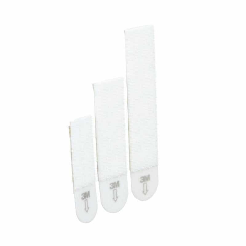 Adhesive Picture Hanging Strips Big Pack, White, 4-lbs to 16-lbs, Assorted Sizes, 34 Strips per Pack C4J4