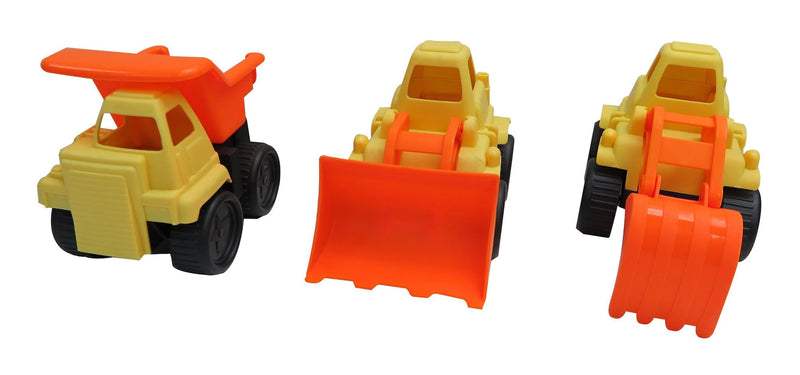 Vehicles Floating Plastic Water Toy, Yellow/Orange, Assorted, Ages 2+, for Summer/Beach Activities W0I7