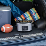 Digital Programmable Slow Cooker with Locking Lid, Feeds 4 People & More, Stainless Steel, 4-qt A0V0 - product image 7