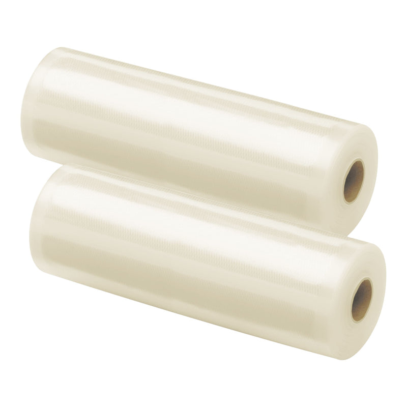Universal Biodegradable Food Preservation Vacuum Sealer Rolls, 8-in, 2-pk W1T8