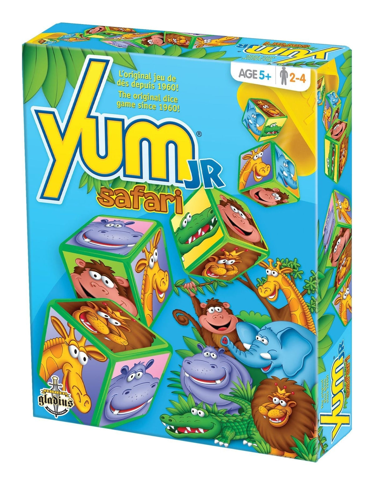 Gladius Yum Jr. Safari Animal Dice Game Set for Kids, Ages 5+ L5C8 - product image 1
