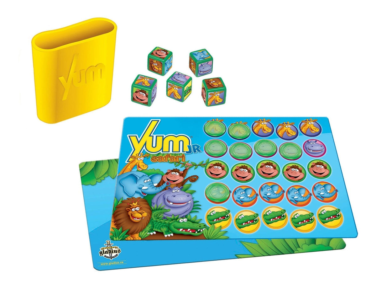 Gladius Yum Jr. Safari Animal Dice Game Set for Kids, Ages 5+ L5C8 - product image 3