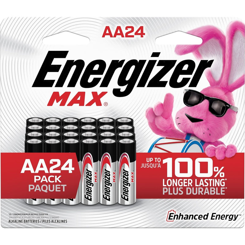 Alkaline MAX Double A Batteries, 24-pk E7J5