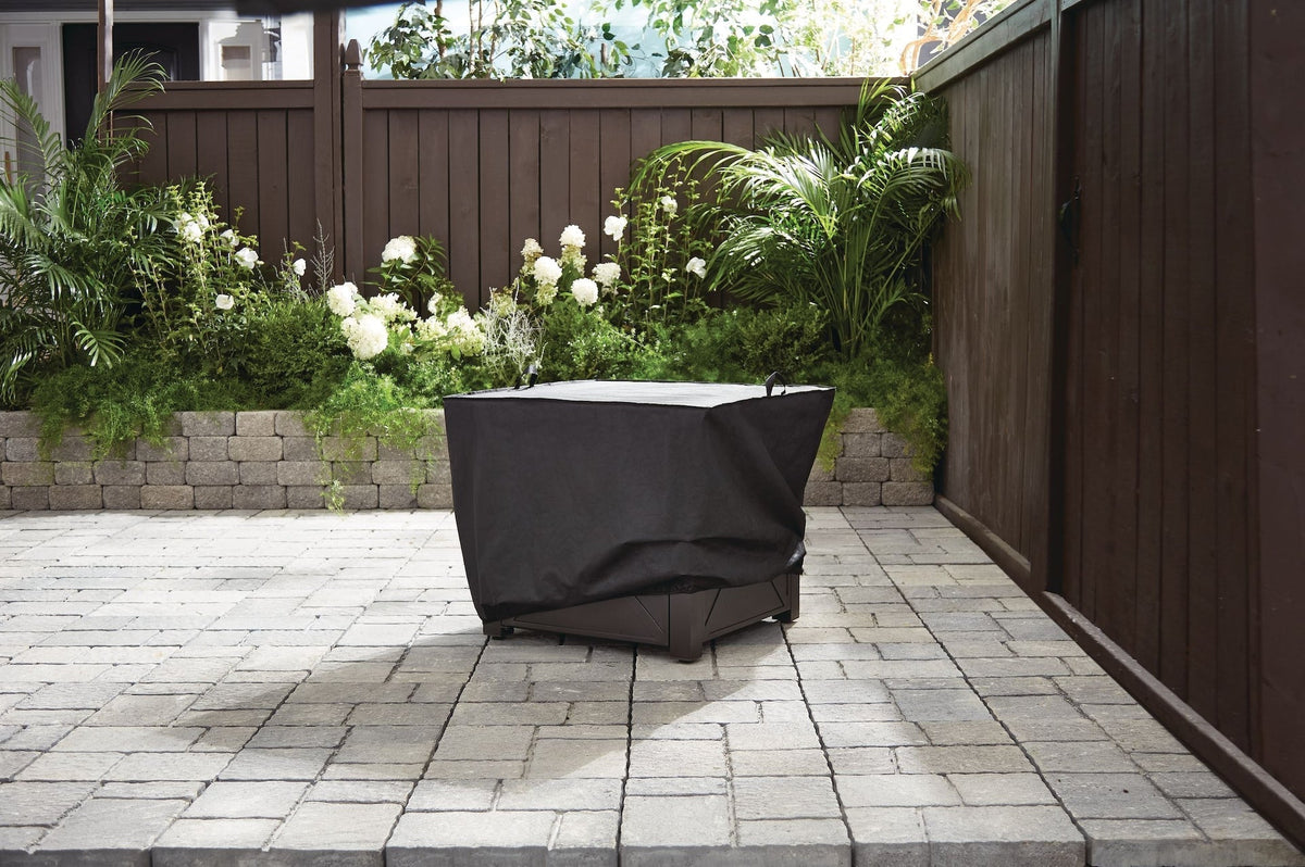 Square Heavy Duty Patio Fire Bowl/Fire Pit Cover, 31 x 31 x 24-in D2I7 - product image 3