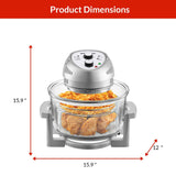 Glass Air Fryer, Silver A2I5 - product image 3