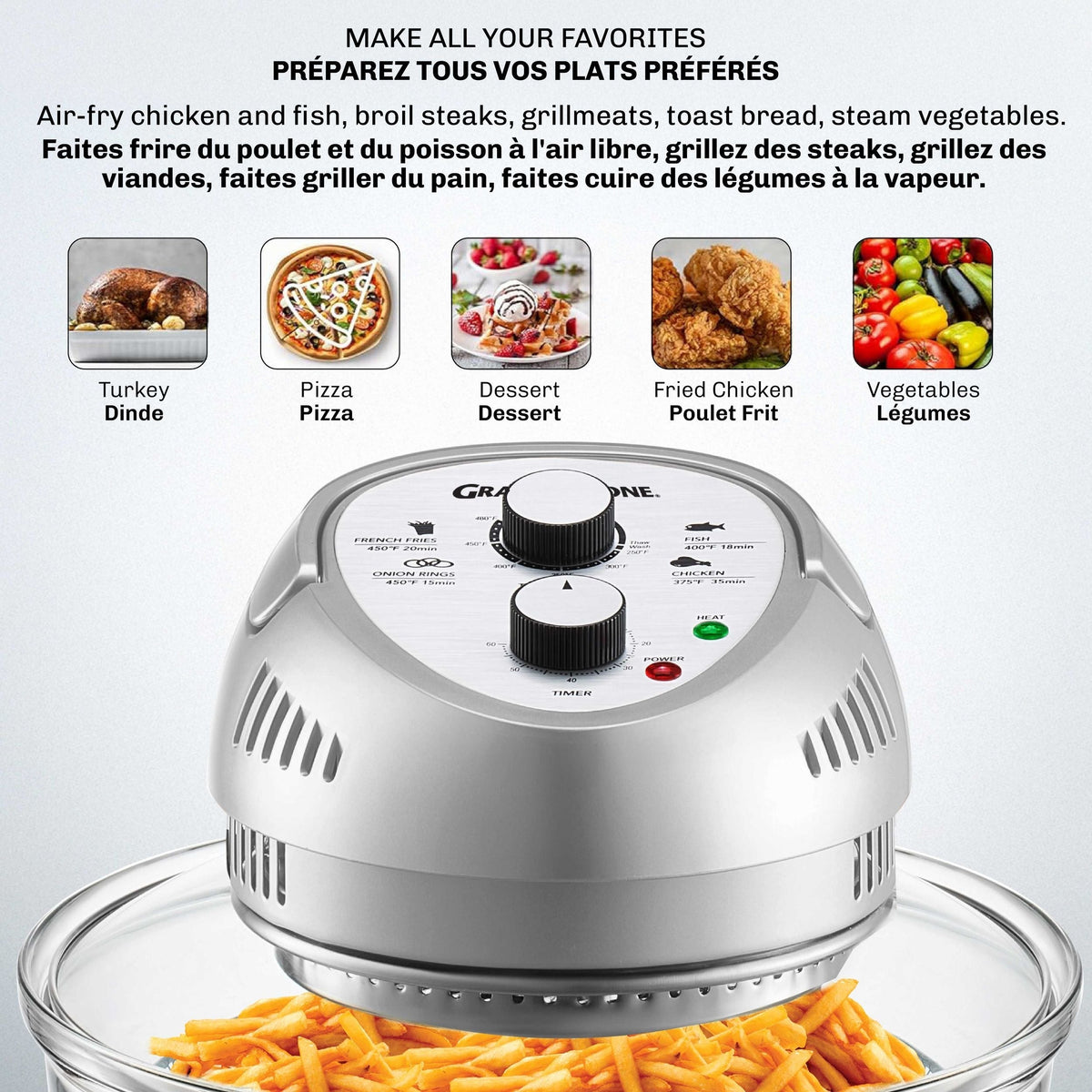 Glass Air Fryer, Silver A2I5 - product image 6