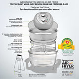 Glass Air Fryer, Silver A2I5 - product image 7