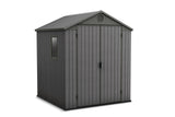 Darwin Outdoor Storage Shed, Grey, 6-ft x 6-ft P1P5 - product image 1