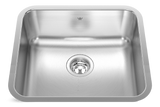 Steel Queen Undermount Single Bowl Kitchen Sink, 19.75-in x 17.75-in x 8-in, Stainless Steel T6J0 - product image 1