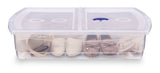 Shallow Under-the-Bed Storage Tote with Wheels E6T9 - product image 3
