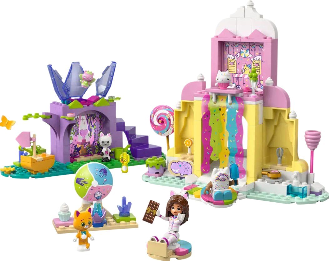 Gabby's Dollhouse Sweet Treat Mountain and Kitty Garden - 11205, 263-pcs, Ages 4+ E6N8 - product image 1