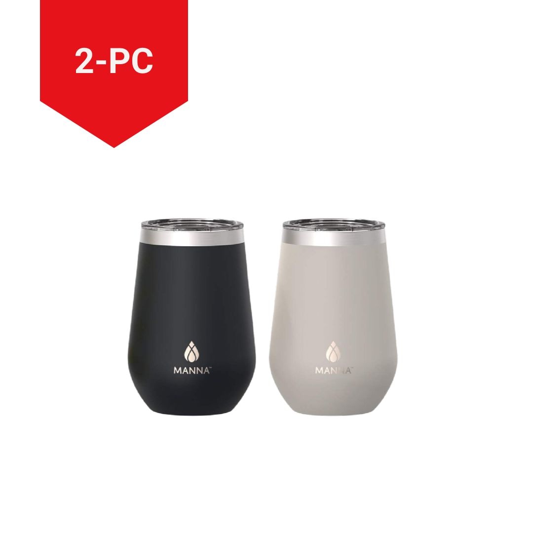 Insulated Stainless Steel Tumbler, 12-oz, 2-pk, with Lid K0S2 - product image 1