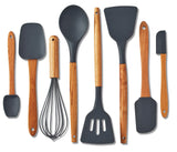 Heat-Resistant Beechwood Cookware Set, 8-pc X6R0 - product image 1