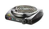 Single Burner Hot Plate, Black, 1000W G9F0 - product image 2