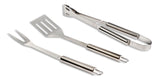 Stainless Steel Outdoor BBQ Grill Accessories Tools Set, 3-pc X3J3 - product image 1