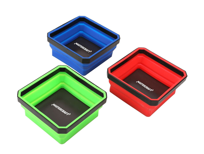 3 Piece Collapsible Magnetic Parts Tray M4S8