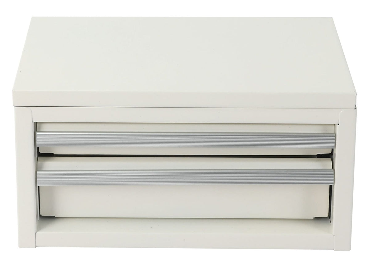 Mini Toolbox with 2 Drawers, New White C2M9 - product image 3