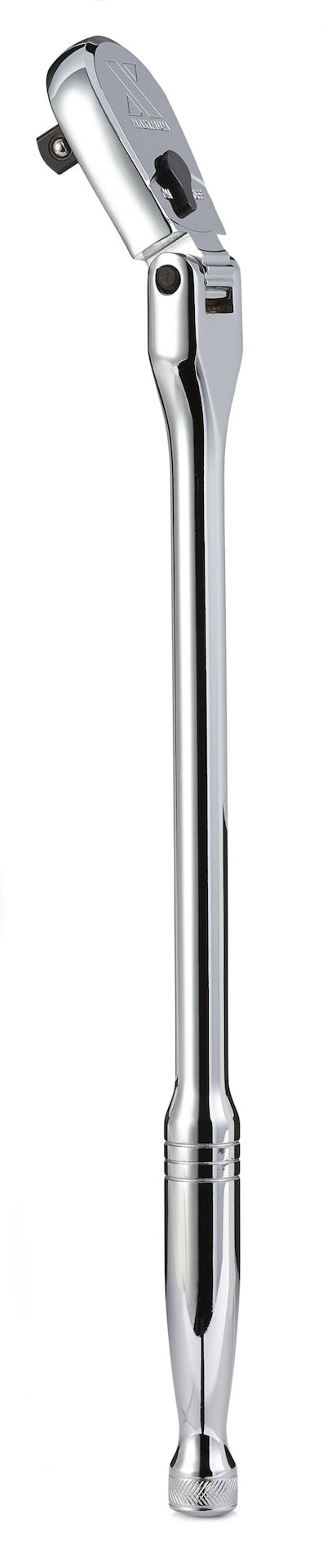 1/2-in Drive 90-Tooth Flex Ratchet, CRV, Chrome Plating, 17-in L2A0