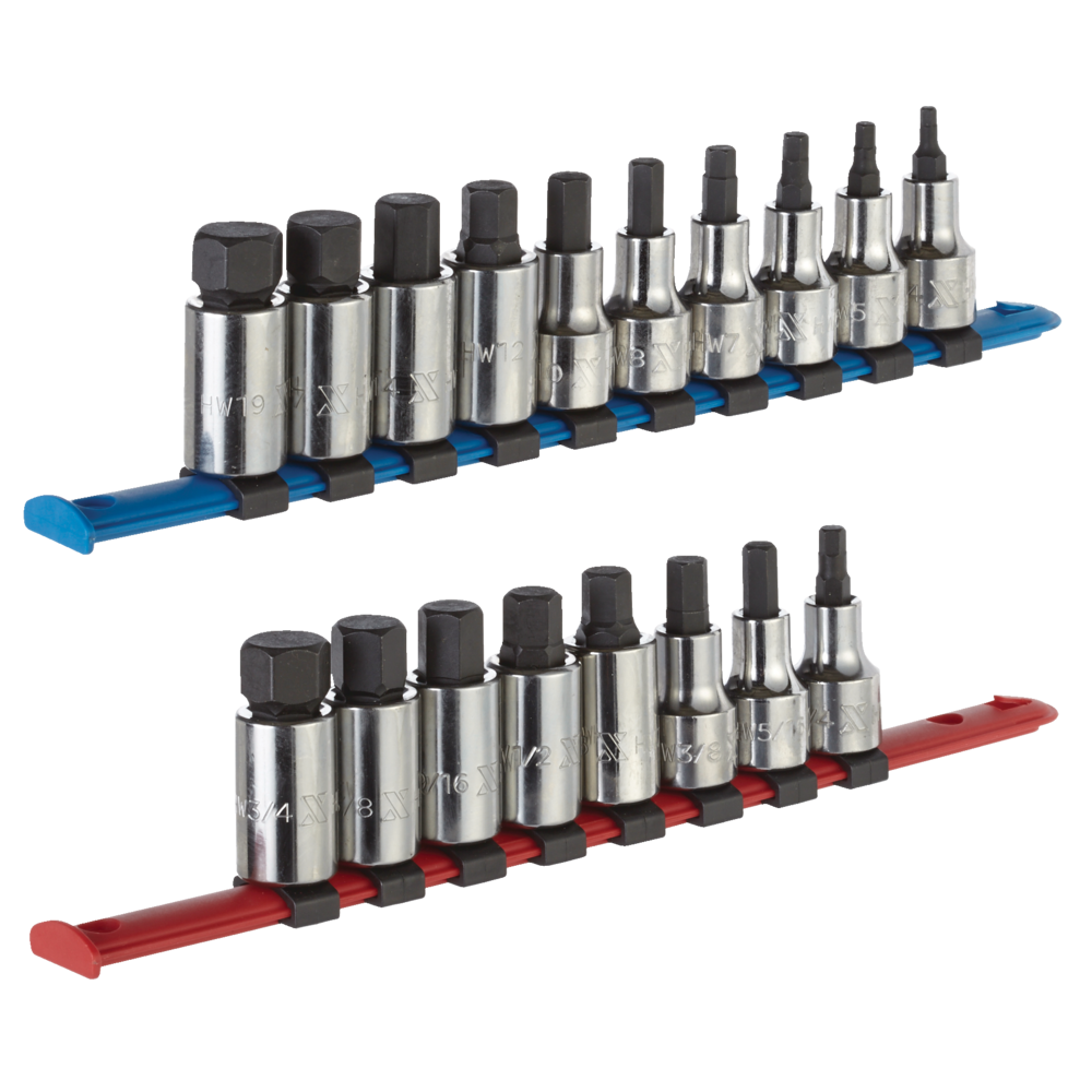 1/2-in Drive Hex Bit Socket Set, 18-pc J7H4 - product image 1