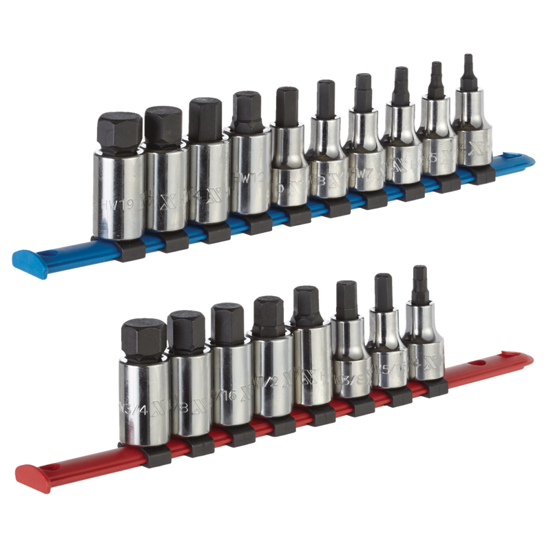 1/2-in Drive Hex Bit Socket Set, 18-pc J7H4