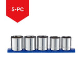 1/2-in Drive XL Socket Set, Metric, 5-pc O6A1 - product image 1