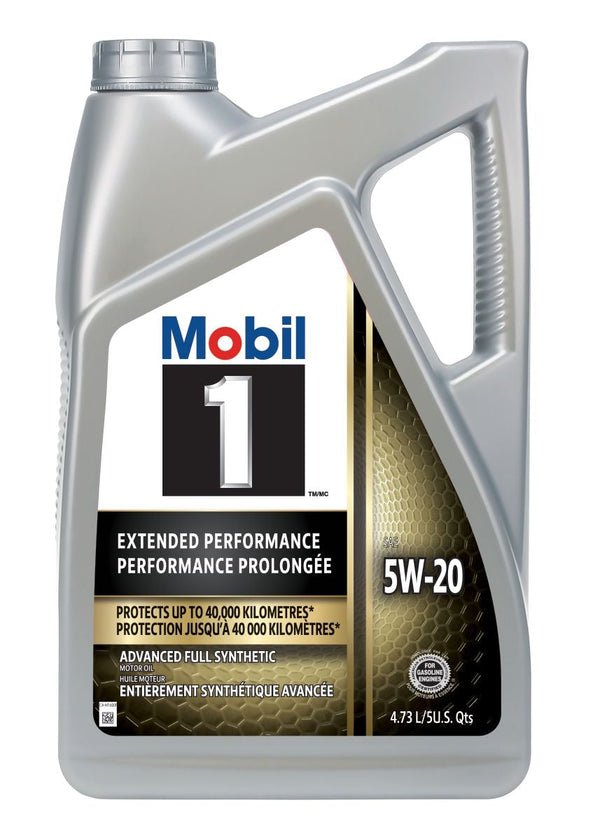 1 Extended Performance 5W20 Synthetic Engine/Motor Oil, 4.73-L D7N8