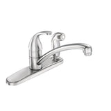 Adler Single Handle Kitchen Faucet with Spray, Chrome U5E8 - product image 1