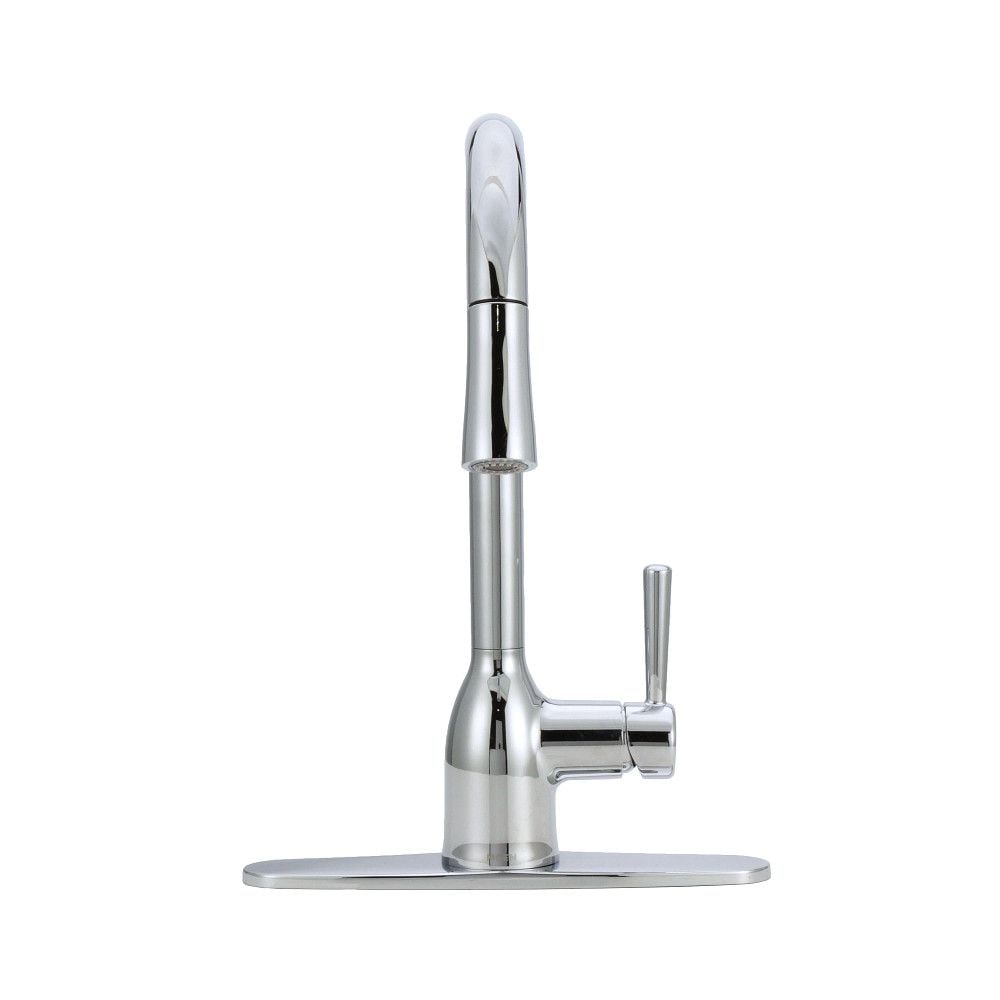Adler Single Handle Pull-Down Kitchen Faucet, Chrome W2D4 - product image 1