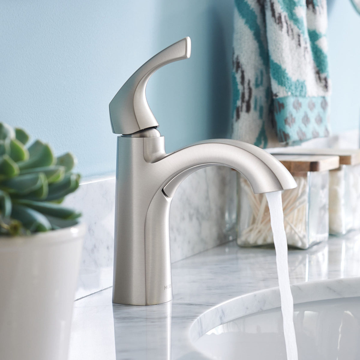 Lindor Single Handle Bathroom Faucet, Spot Resist Brushed Nickel U1Y5 - product image 8