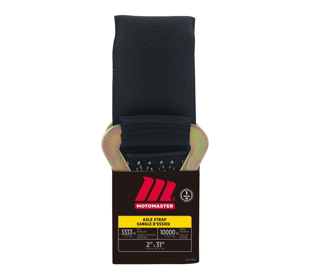 10,000-lb Axle Strap, with D-rings, 2-in x 31-in L8G2 - product image 1