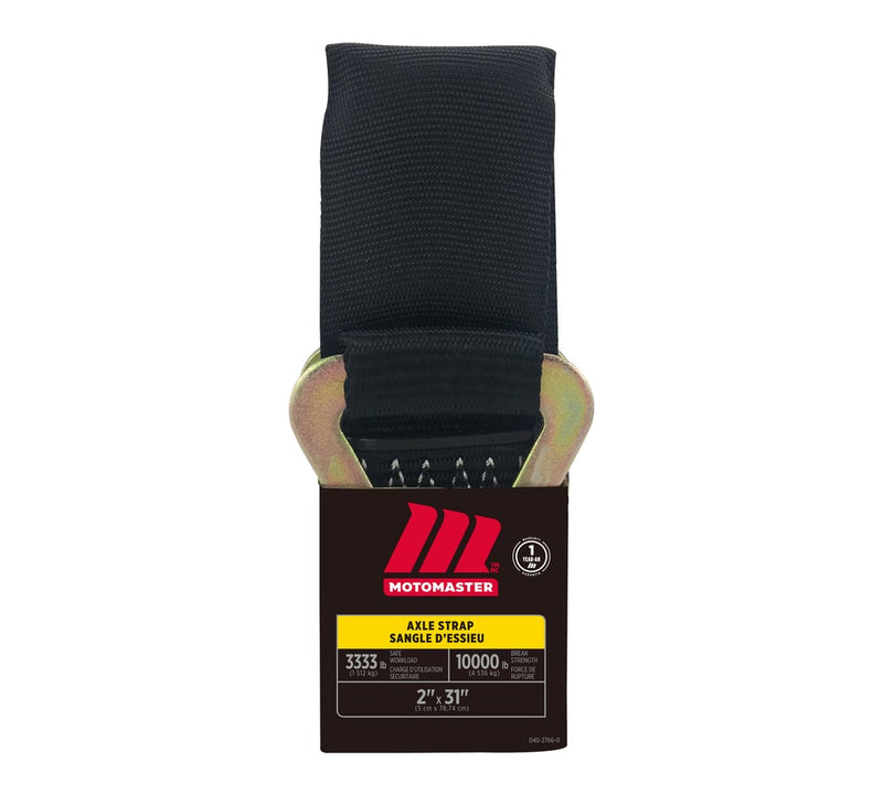 10,000-lb Axle Strap, with D-rings, 2-in x 31-in L8G2