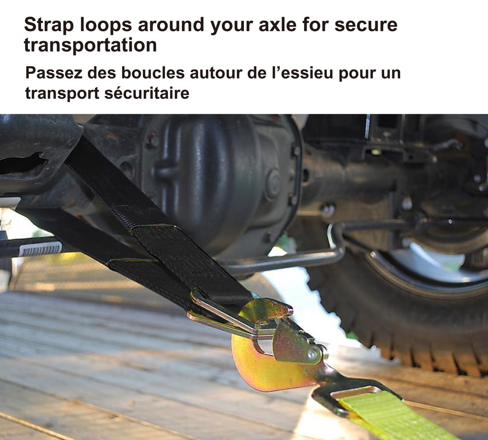 10,000-lb Axle Strap, with D-rings, 2-in x 31-in L8G2 - product image 4