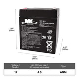 NAUTILUS AGM Group Size GC2 6-Volt Deep Cycle Battery M9N8 - product image 1