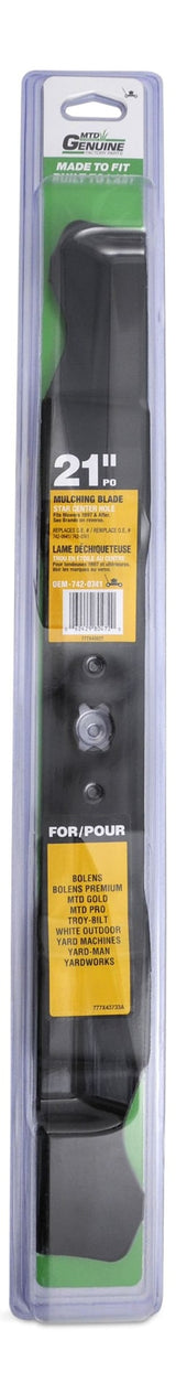 Mulch Lawn Mower Replacement Blade, 21-in B0G5 - product image 1