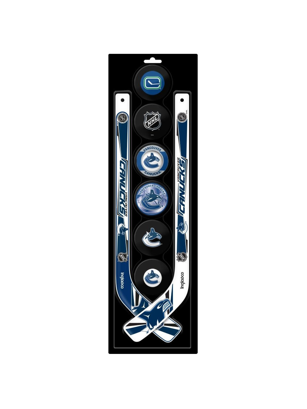 Hockey Pucks & Sticks Set, 8-pc A2S6 - product image 1