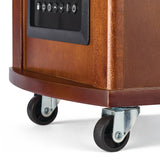 Wood Cabinet Infared Space Heater withRemote Control & Thermostat, 1500W X1C2 - product image 4