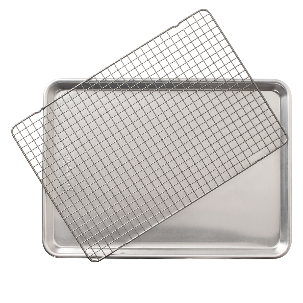 Ware Naturals Aluminum Half-Sheet with Oven-Safe Nonstick Grid, 2-pc J9R7 - product image 1