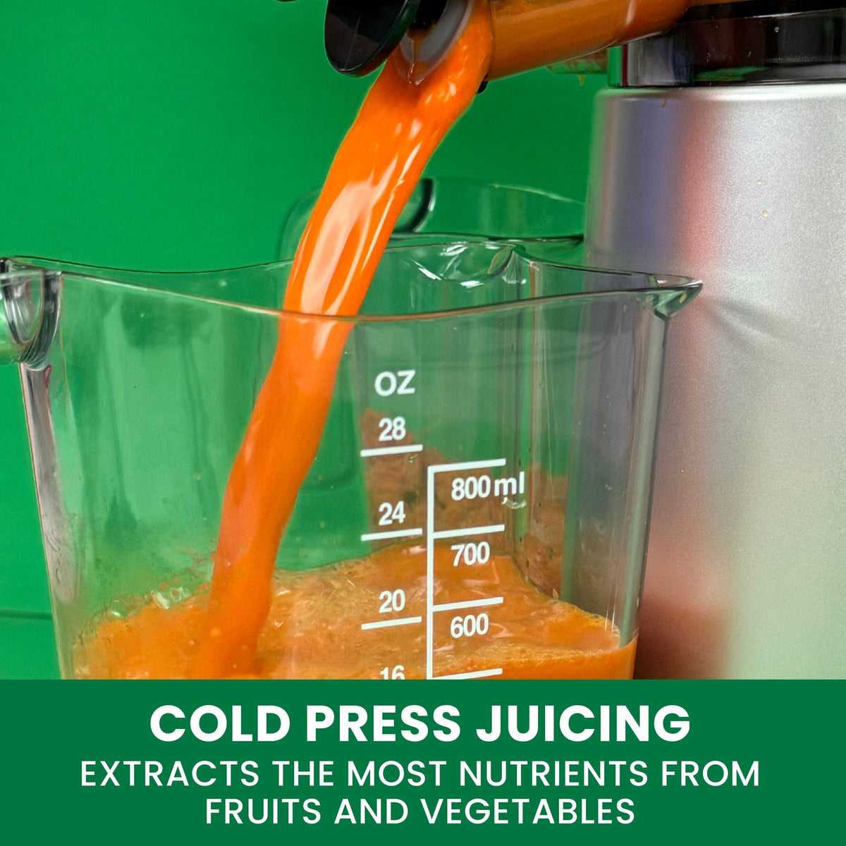 Wide Mouth Cold Press Slow Juicer with Anti-Clog U4J3 - product image 5
