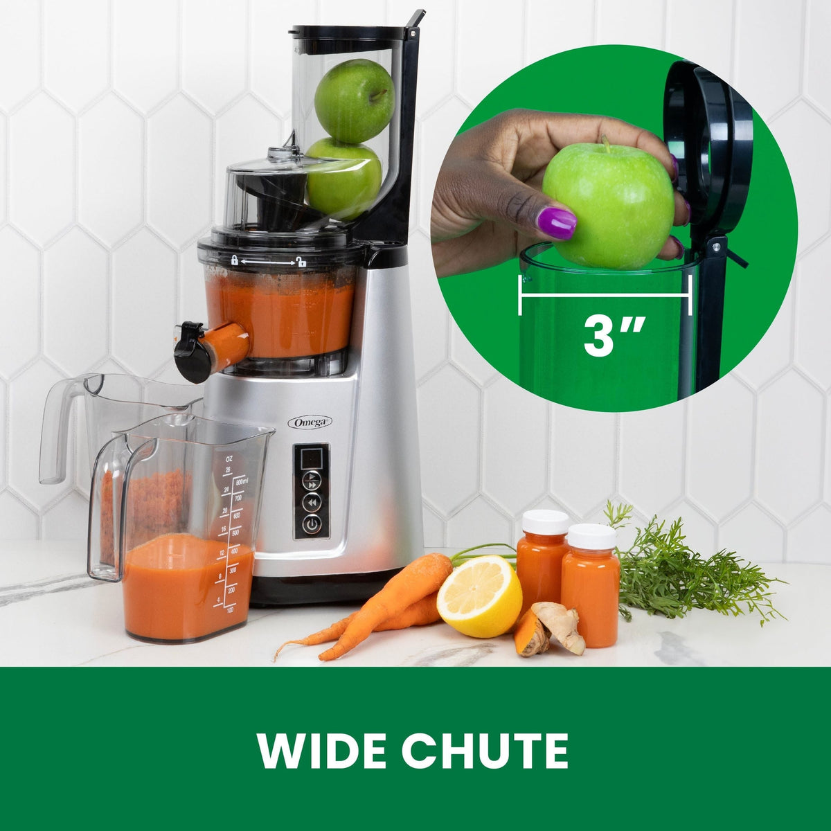 Wide Mouth Cold Press Slow Juicer with Anti-Clog U4J3 - product image 7
