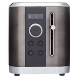Even Heat Wide Slots Toaster with 9 Settings, Black Stainless Steel, 2-Slices C0R0 - product image 1