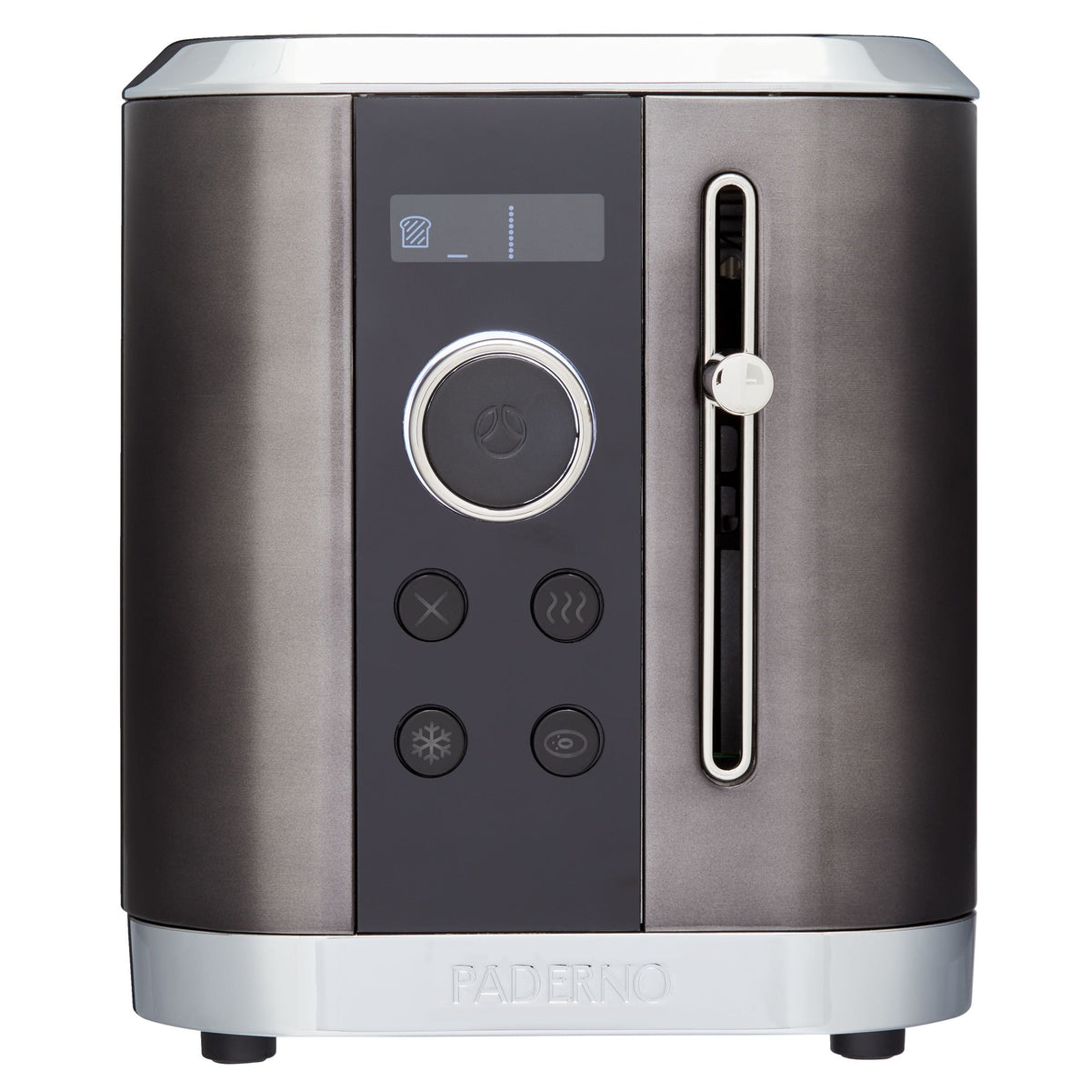 Even Heat Wide Slots Toaster with 9 Settings, Black Stainless Steel, 2-Slices C0R0 - product image 1