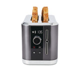 Even Heat Wide Slots Toaster with 9 Settings, Black Stainless Steel, 2-Slices C0R0 - product image 2